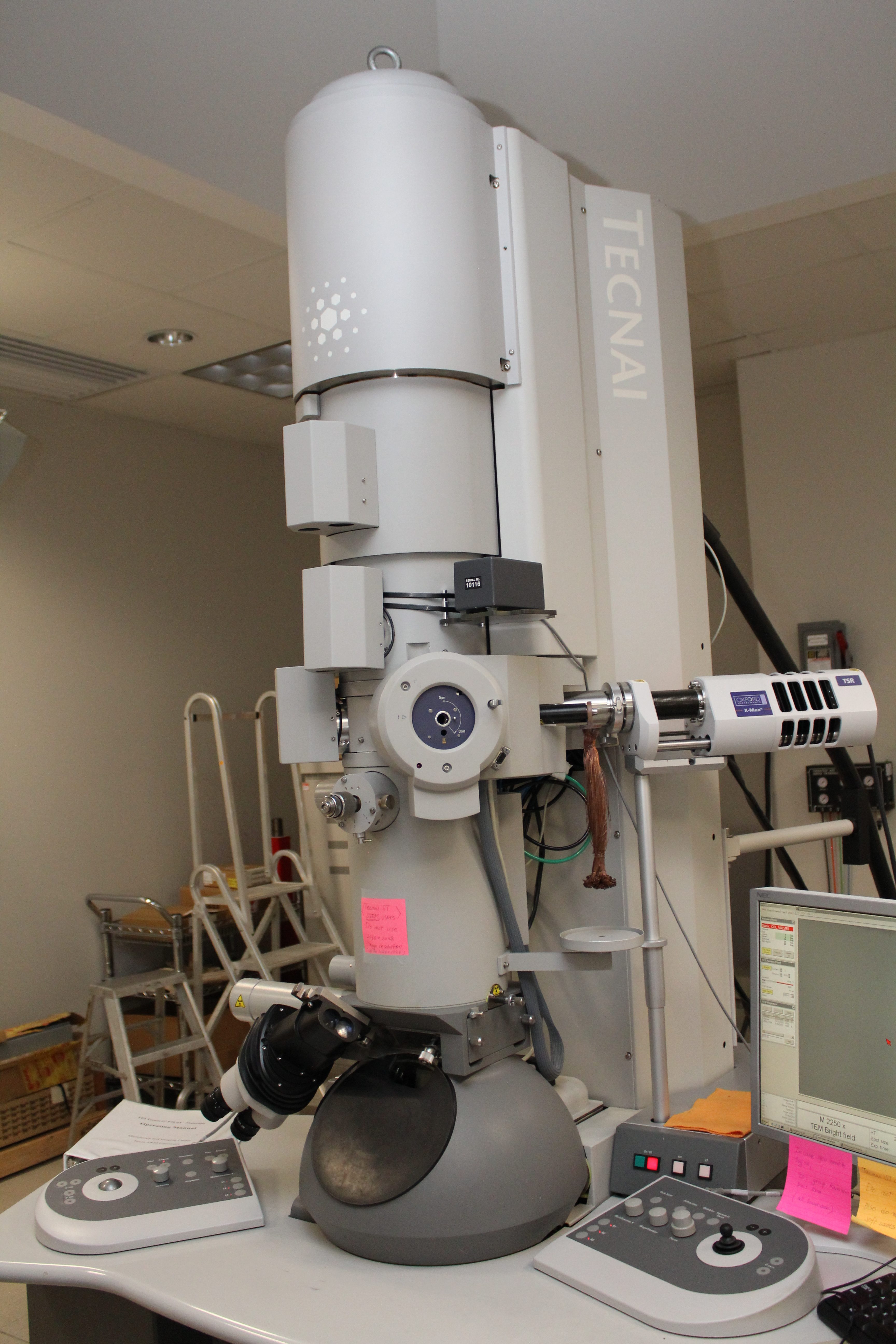 Fei Tecnai G2 F20 St Fe Tem Materials Microscopy And Imaging Center 2155